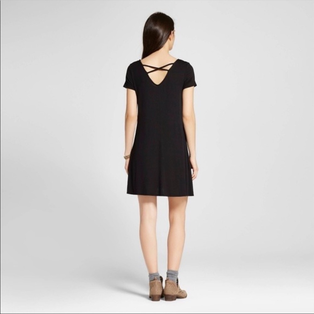 Black T-shirt Dress